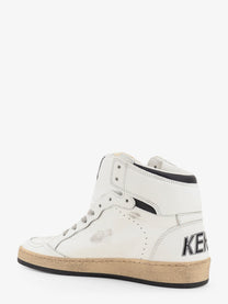 Golden Goose Women's Sky Star Leather Sneakers Black