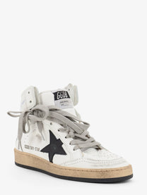 Golden Goose Women's Sky Star Leather Sneakers Black