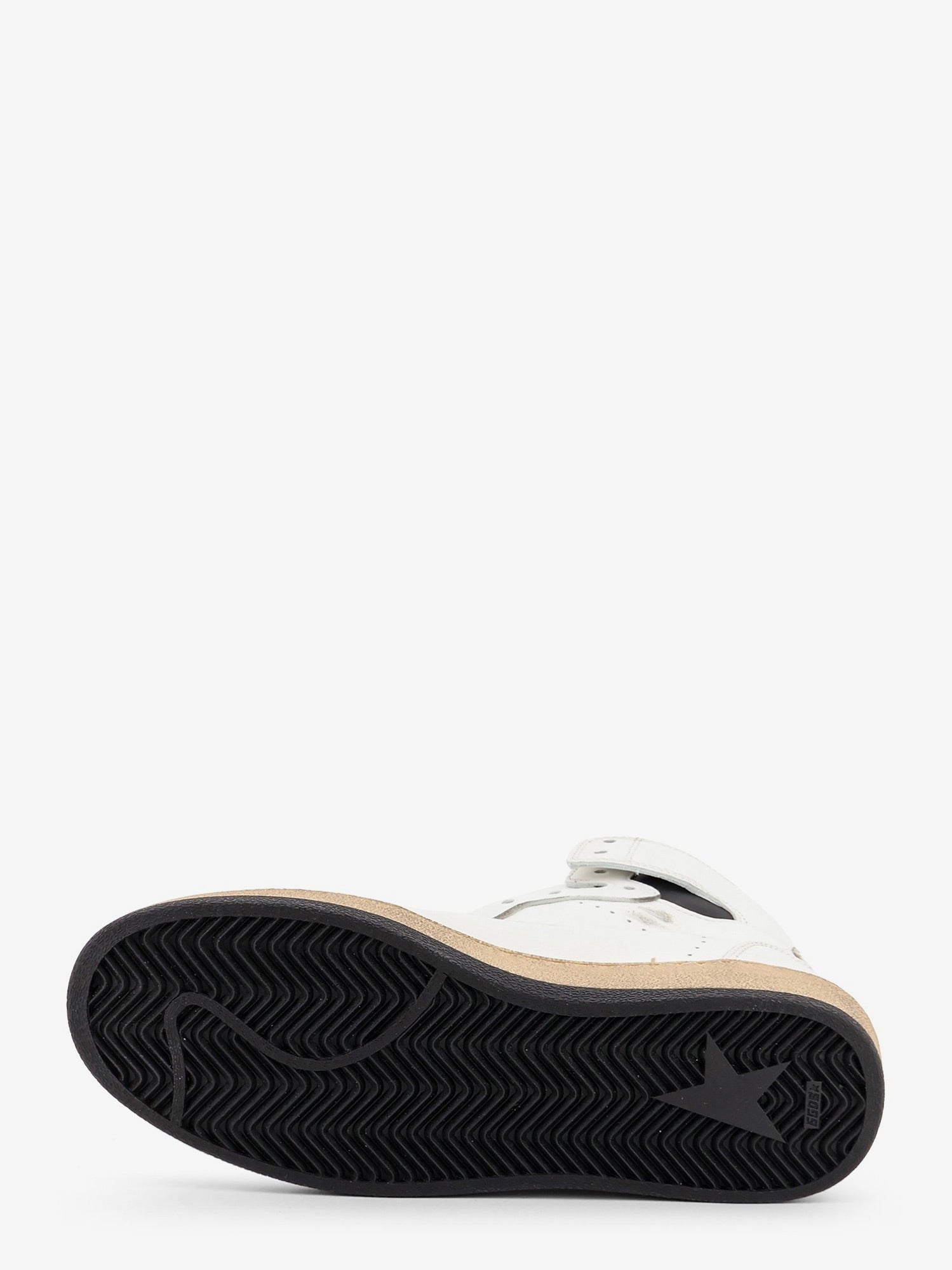 Golden Goose Women's Sky Star Leather Sneakers Black