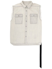 DRKSHDW Men's SL Tommy Jumbo Jacket White