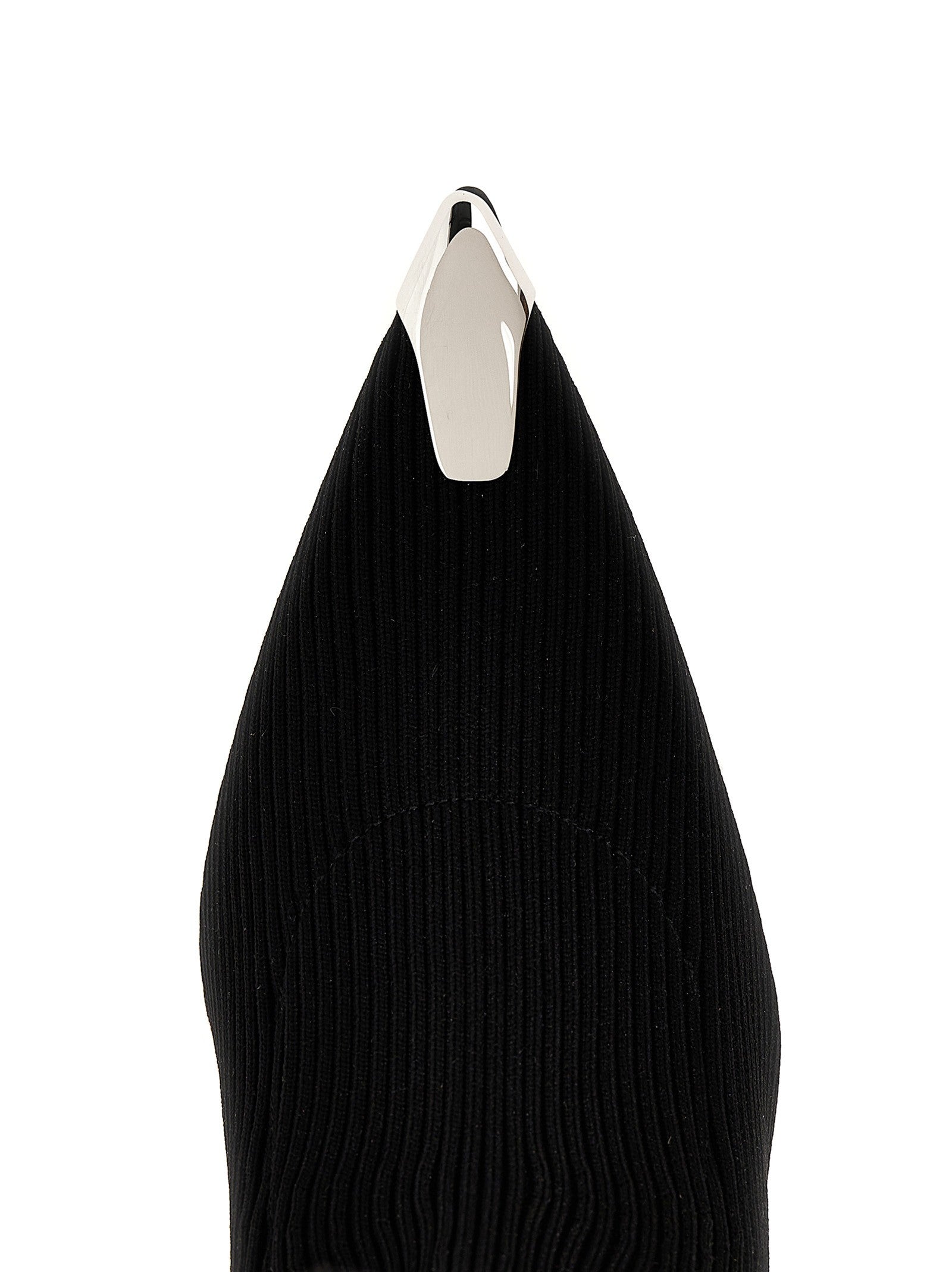 Alexander McQueen Slash Ankle Boots Black