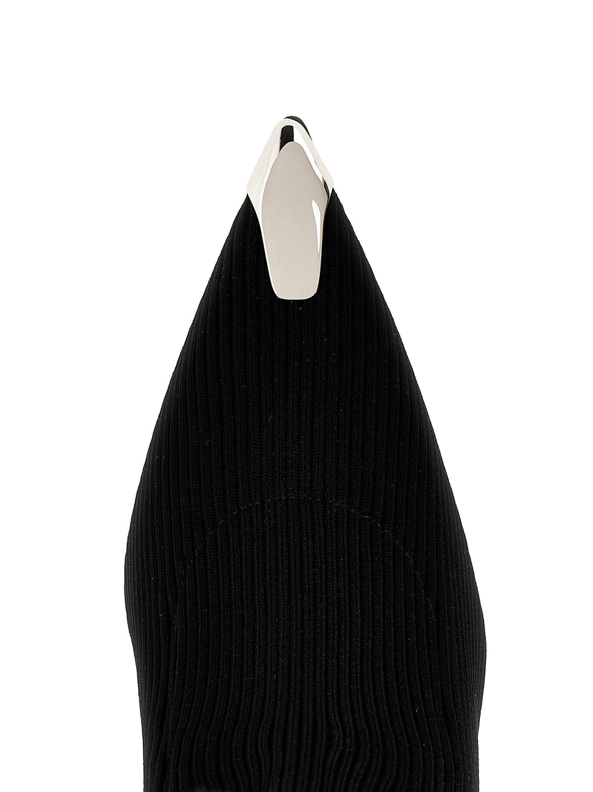 Alexander McQueen Slash Ankle Boots Black, view 3