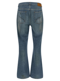 AMIRI Slash Bootcut Jeans Blue
