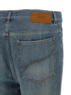 AMIRI Slash Bootcut Jeans Blue, view 4