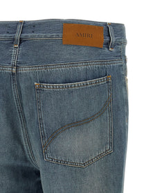 AMIRI Slash Bootcut Jeans Blue