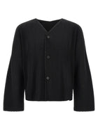 Homme Plissé Issey Miyake Slash Jacket Black