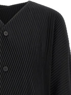 Homme Plissé Issey Miyake Slash Jacket Black