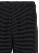 Homme Plissé Issey Miyake Slash Pants Black