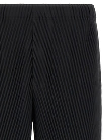 Homme Plissé Issey Miyake Slash Pants Black