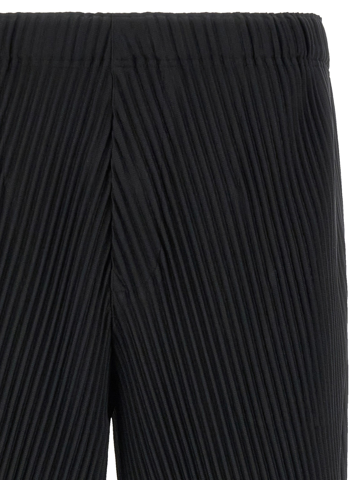 Homme Plissé Issey Miyake Slash Pants Black