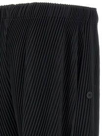 Homme Plissé Issey Miyake Slash Pants Black