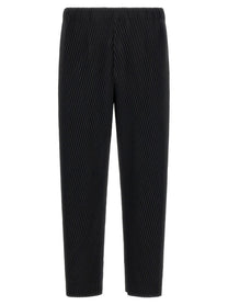 Homme Plissé Issey Miyake Slash Pants Black