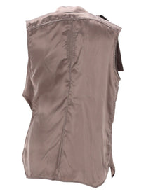 Rick Owens Women's Sleeveless Island Shirt Bronze