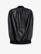 Balenciaga Women's Sleeveless Leather Jacket Black, view 4