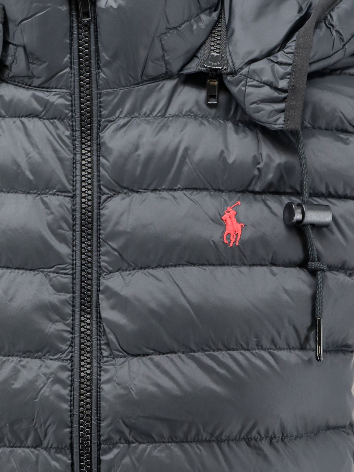 Polo Ralph Lauren Women's Sleeveless Recycled Nylon Down Jacket Black