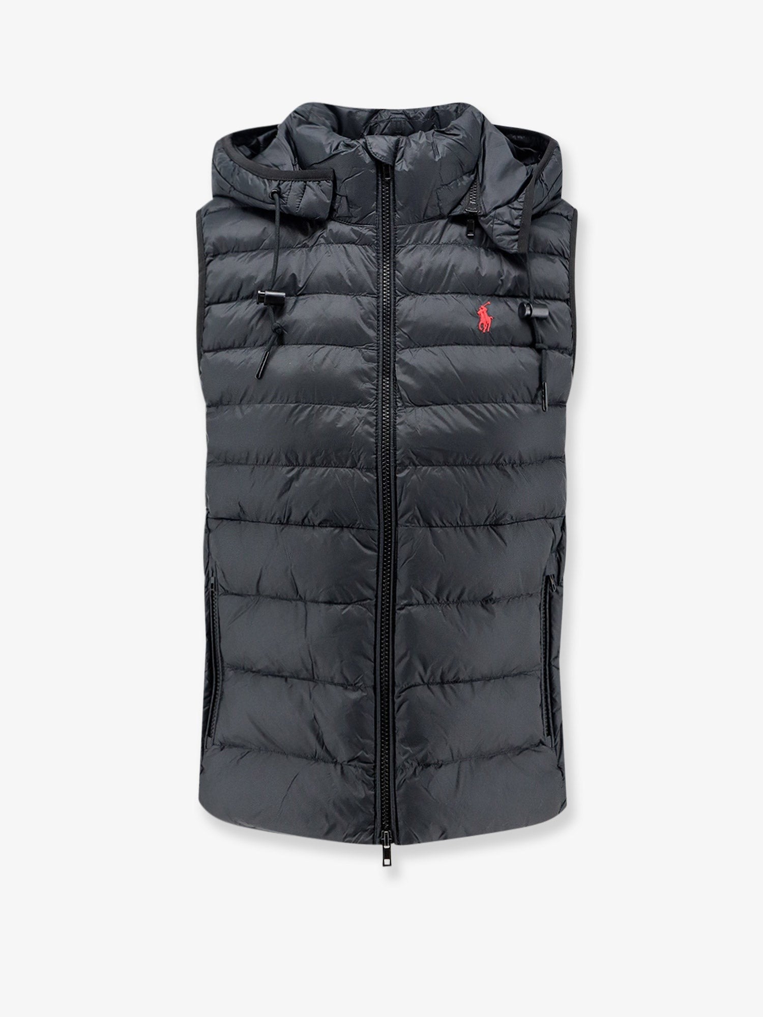 Polo Ralph Lauren Women's Sleeveless Recycled Nylon Down Jacket Black