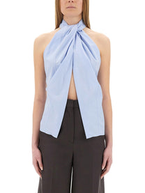 Stella McCartney Women's Sleeveless Top Blue