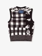 Loewe Women's Sleeveless Wool Sweater White, view 2