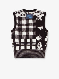 Loewe Women's Sleeveless Wool Sweater White