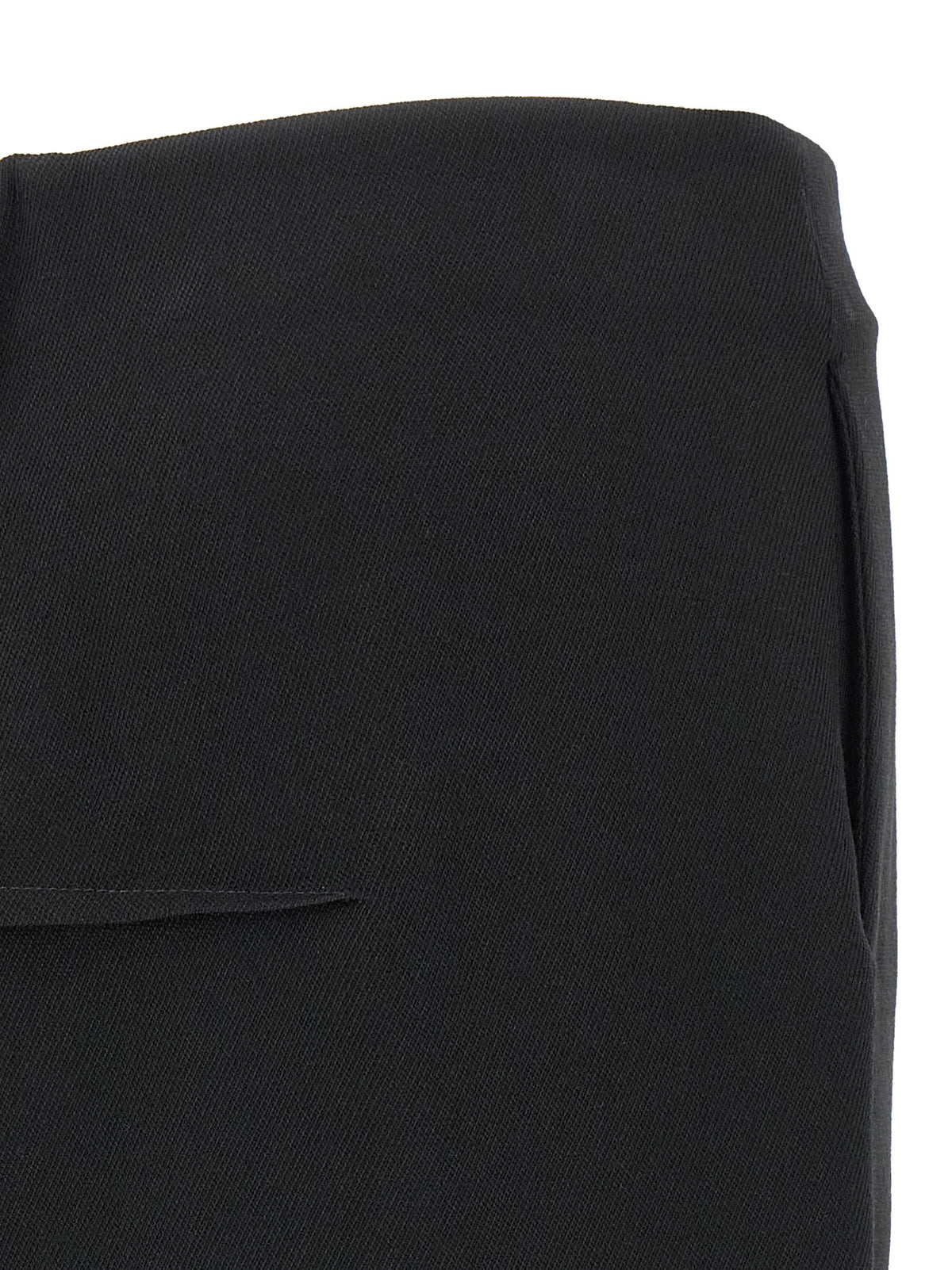 Rick Owens Sliced Skirt Black