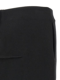 Rick Owens Sliced Skirt Black