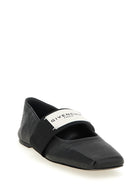 Givenchy Sliced Square Ballet Flats Black, view 2