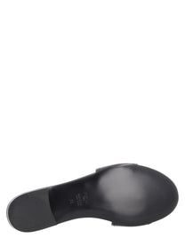 Fendi Women's Leather Nera Slide Baguette Black, view 6