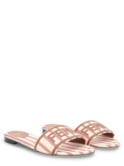 Fendi Women's Slide FF Beige, view 2