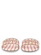 Fendi Women's Slide FF Beige, view 3