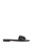 Fendi Women's Leather Slide Black