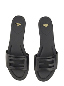 Fendi Women's Slide in Pelle Black