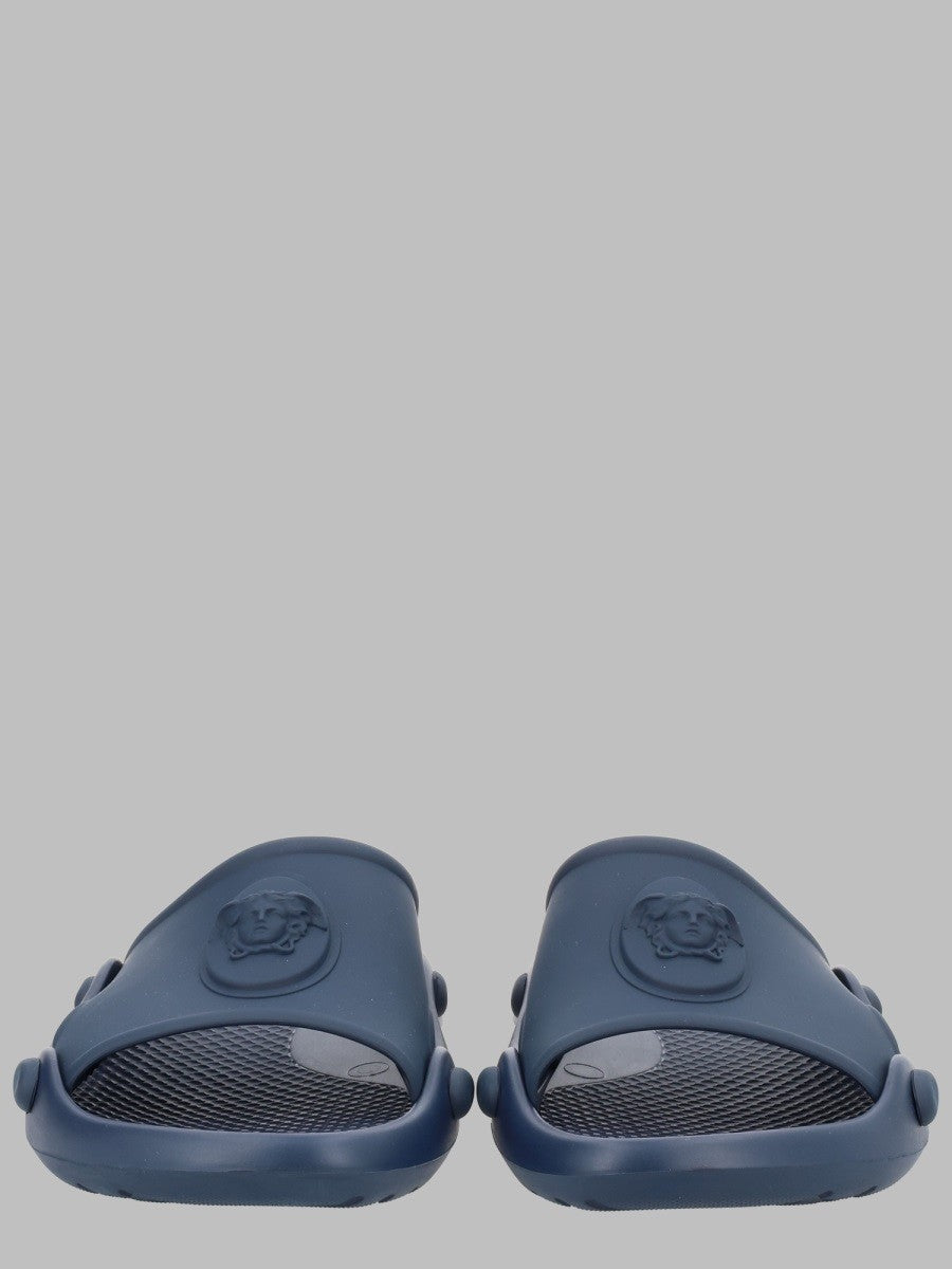 Versace Men's Slide Nettuno Blue