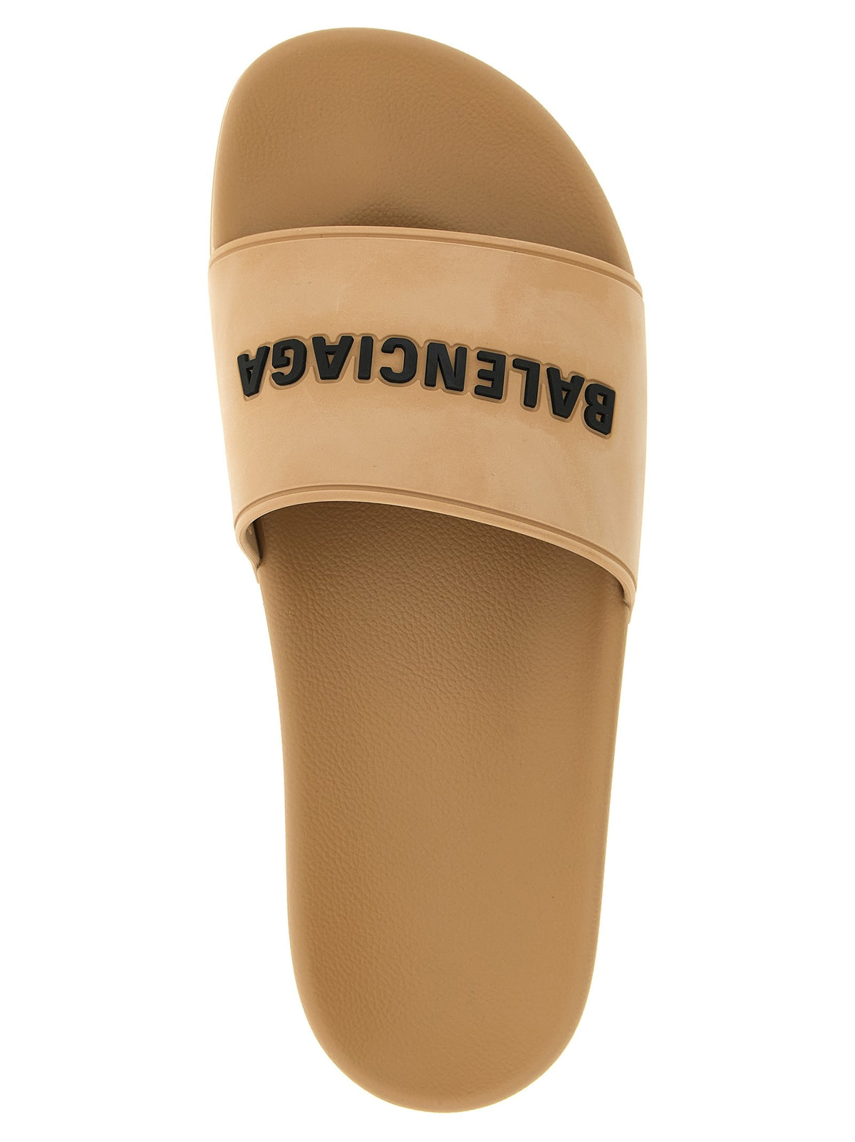 Balenciaga Slide Pool Sandals Beige, view 4