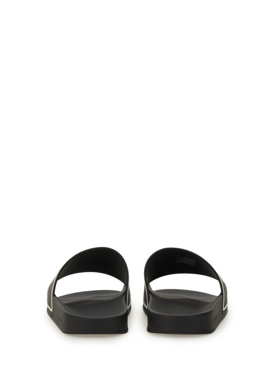 Diesel Men's Slide Sandal Mayemi Black