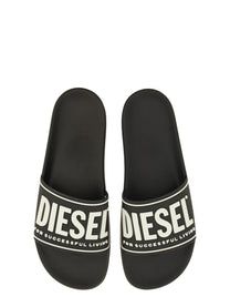 Diesel Men's Slide Sandal Mayemi Black