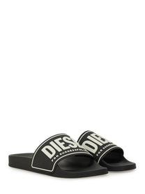 Diesel Men's Slide Sandal Mayemi Black