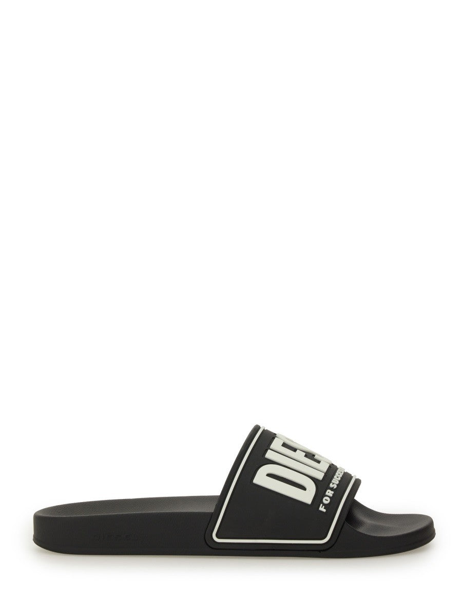 Diesel Men's Slide Sandal Mayemi Black