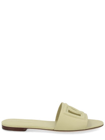Dolce &amp; Gabbana Women's Slide Sandal Green