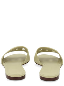 Dolce &amp; Gabbana Women's Slide Sandal Green