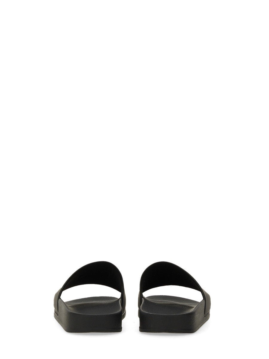 MSGM Women's Slide Sandal Black