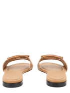 Fendi Women's Slide Tube with Fascia Beige, view 4