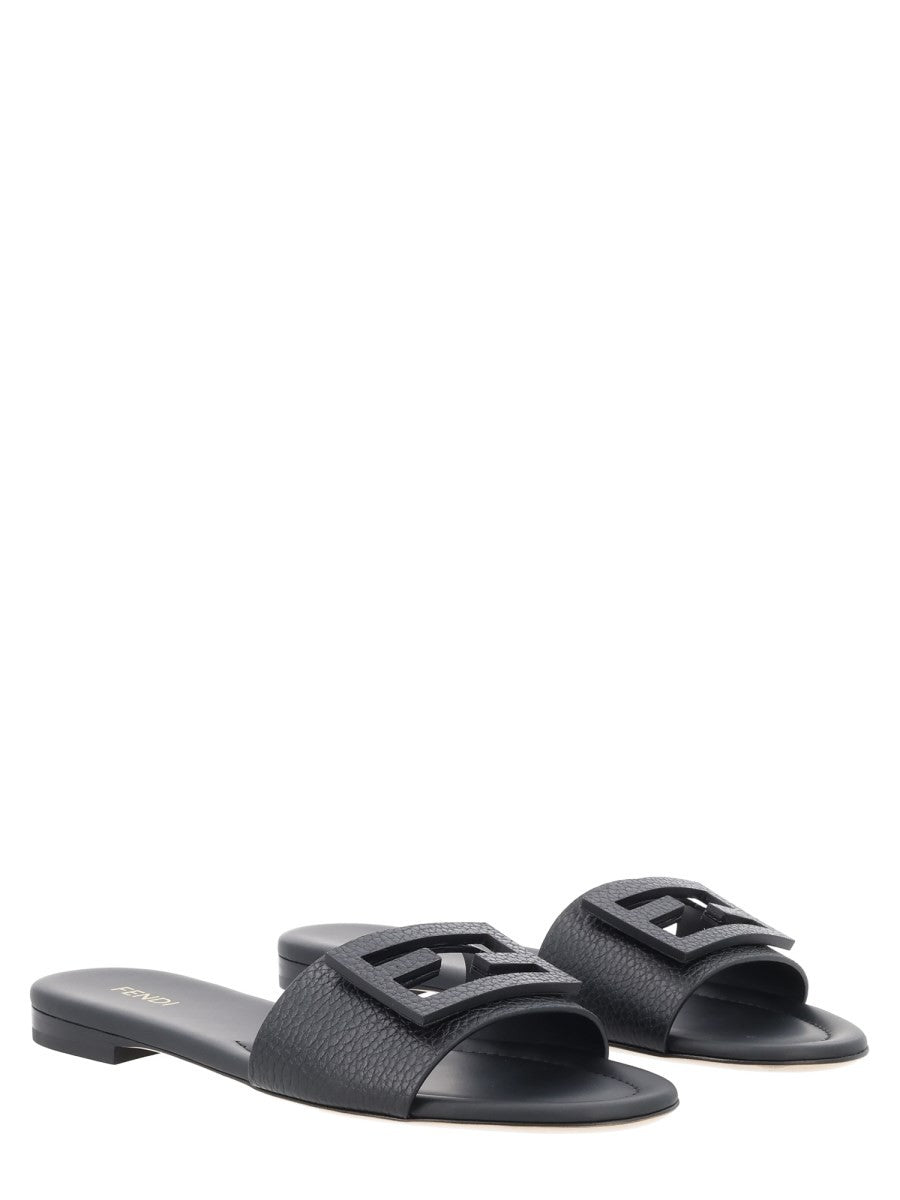 Fendi Women's Slide Tube Black