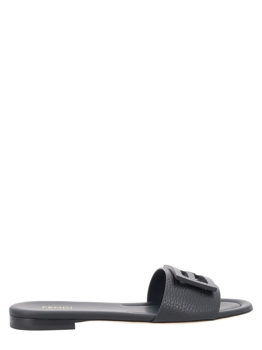 Fendi Women's Slide Tube Black