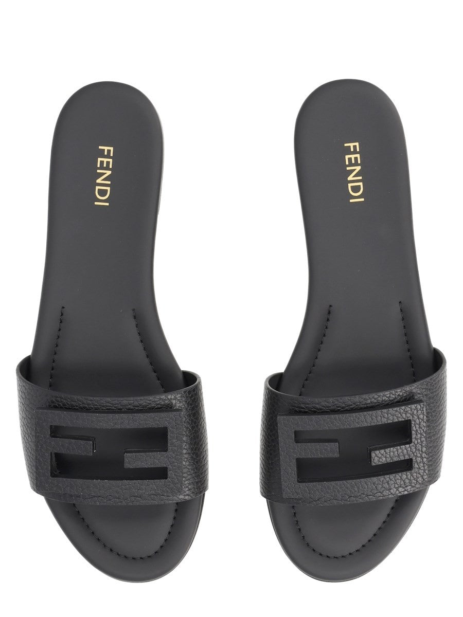 Fendi Women's Slide Tube Black
