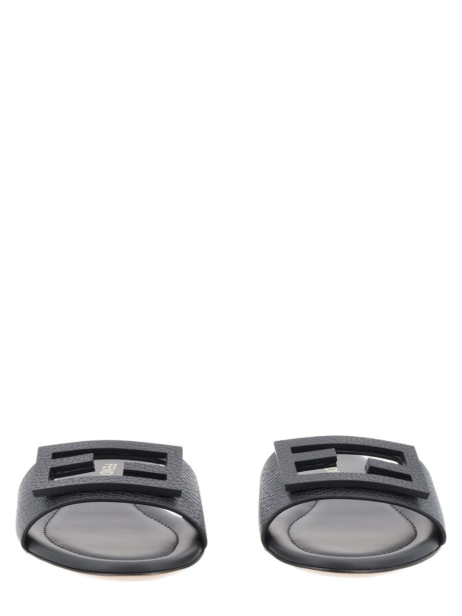 Fendi Women's Slide Tube Black