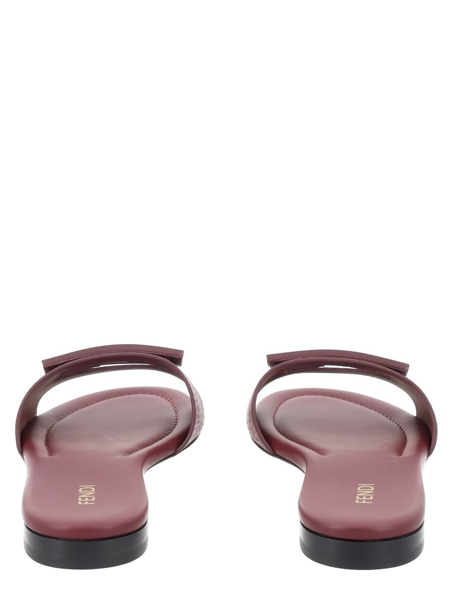 Fendi Women's Slide Tube Red