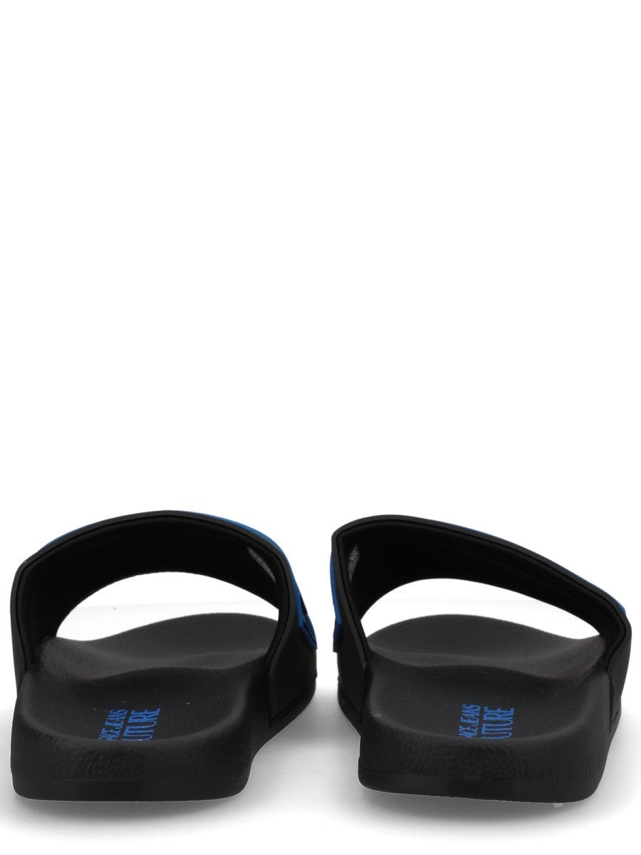 Versace Jeans Couture Men's Slides Black