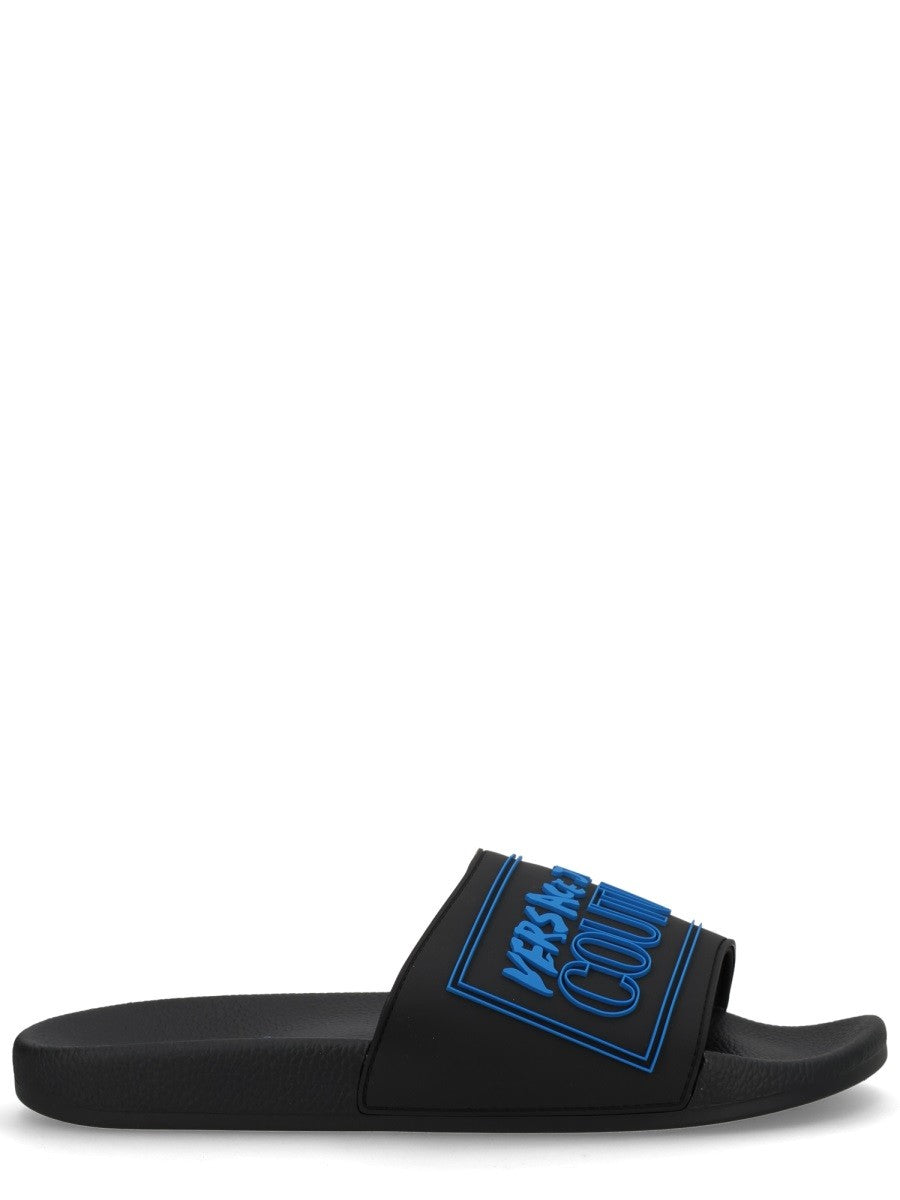 Versace Jeans Couture Men's Slides Black