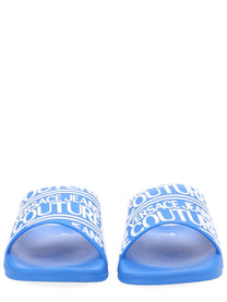 Versace Jeans Couture Men's Slides Blue