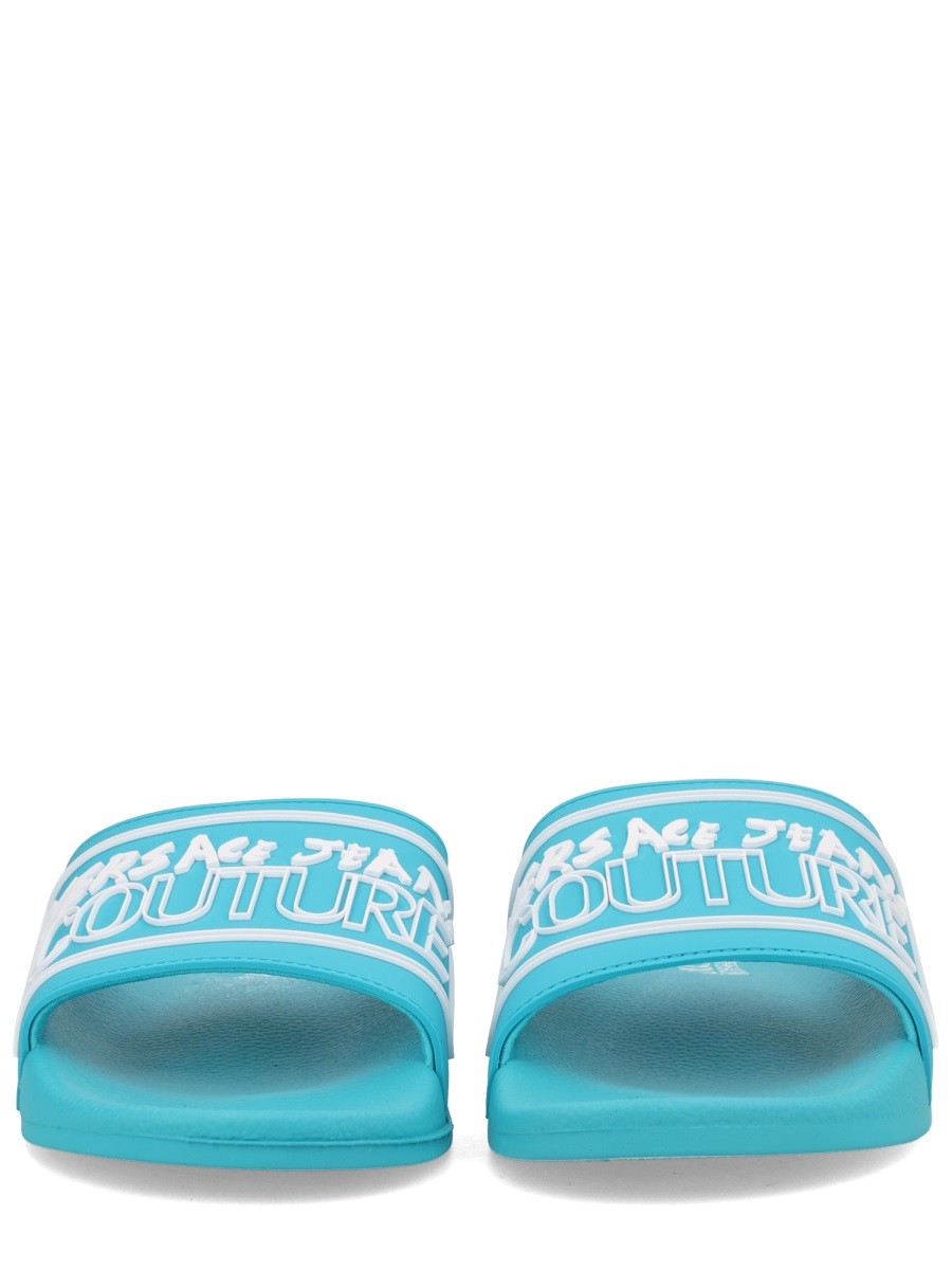 Versace Jeans Couture Men's Slides Blue